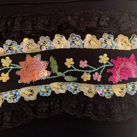 Escada black silk skirt - Picture 3 of 13